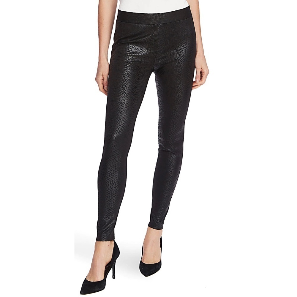 NWT Vince Camuto Vegan Leather Snakeskin Embossed Leggings Sz. 3X